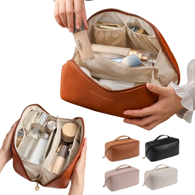 Luxury Skincare Box - 여성용 고급 화장품 정리함, 세면도구 가방,