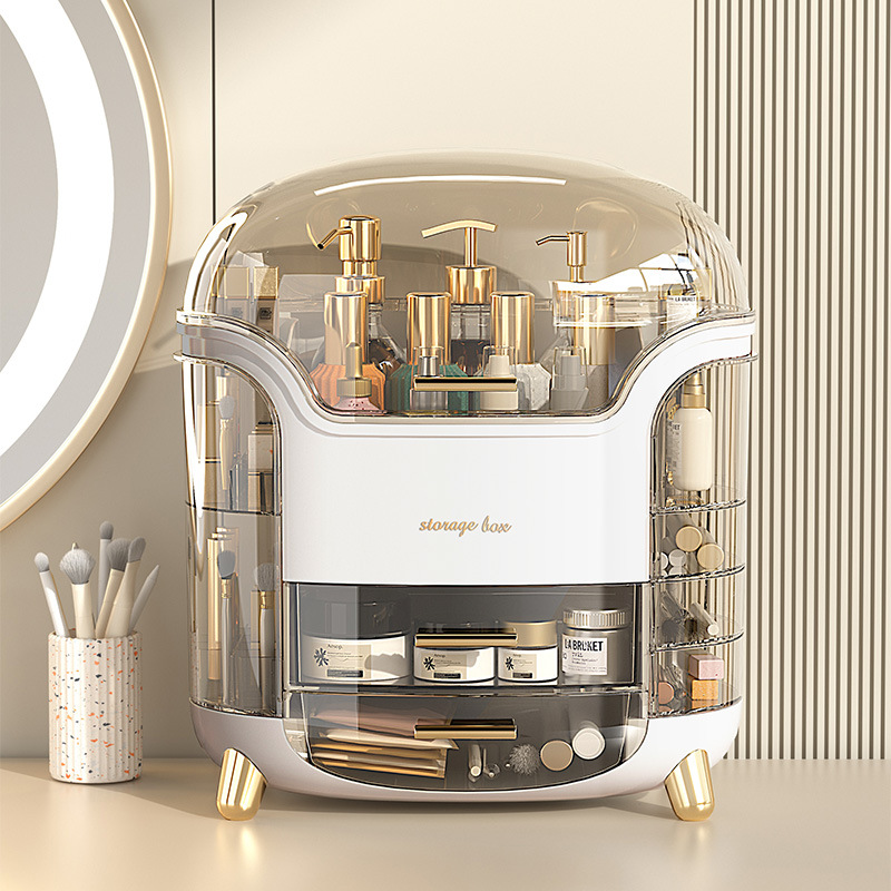 Luxury Skincare Mask - 럭셔리 화장품 보관함 유리 스킨케어 립스틱