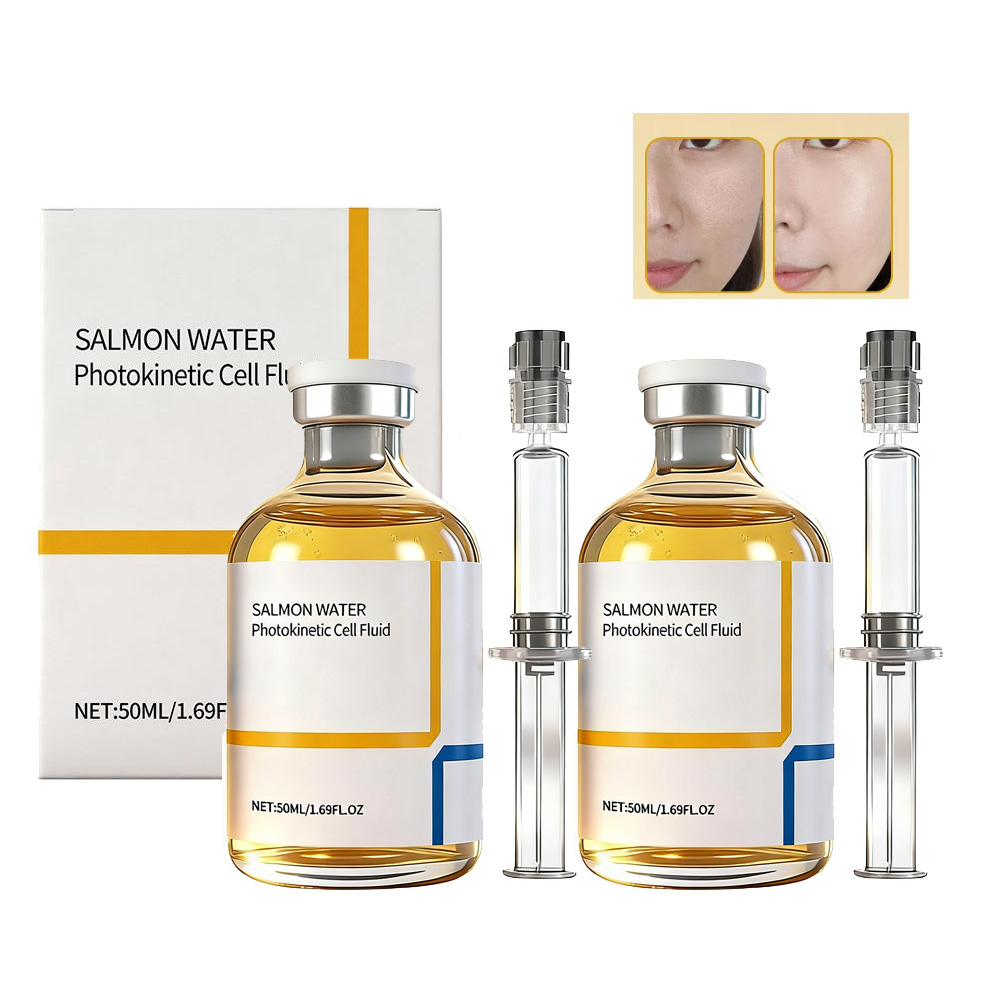 Luxury Skincare Wholesale - 한국산 연어 주름 개선 세럼 피부