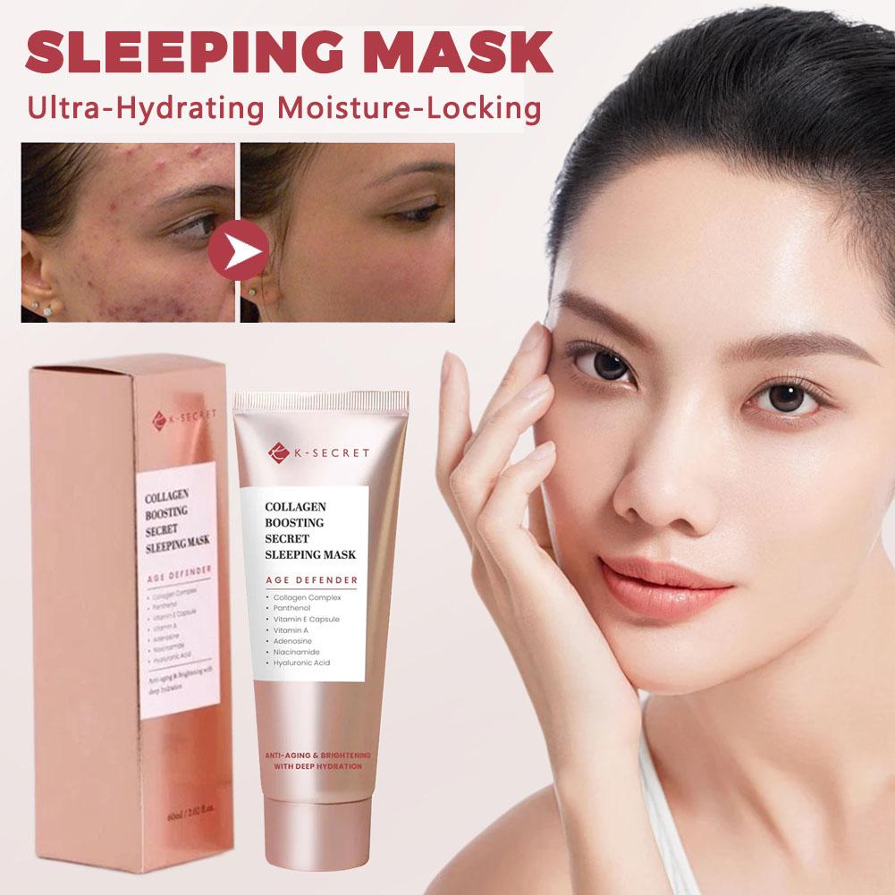 Luxury Skincare Mask - K-SECRET 한국 고급 콜라겐 슬리핑 마스크