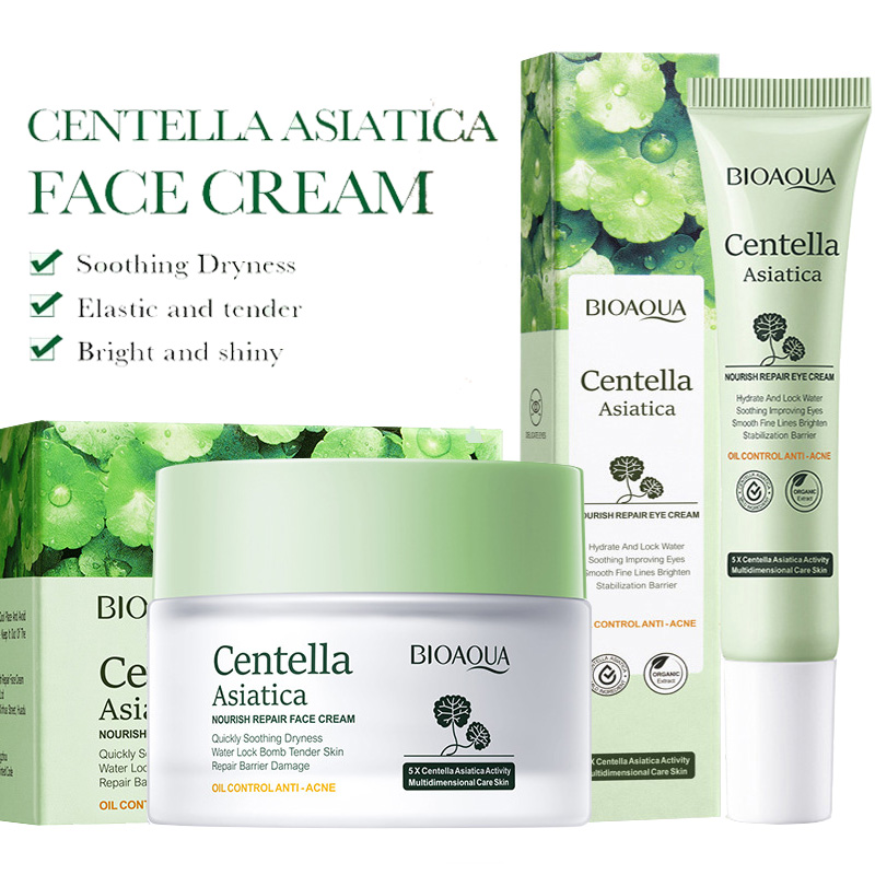 Luxury Skincare Wholesale - 바이오아쿠아 병풀 추출물 스킨케어 세트 보습