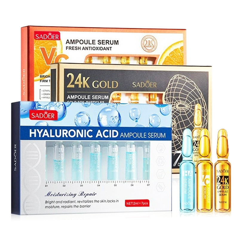 Luxury Skincare Wholesale - 7개/세트 사도어 앰플 비타민 C 24K
