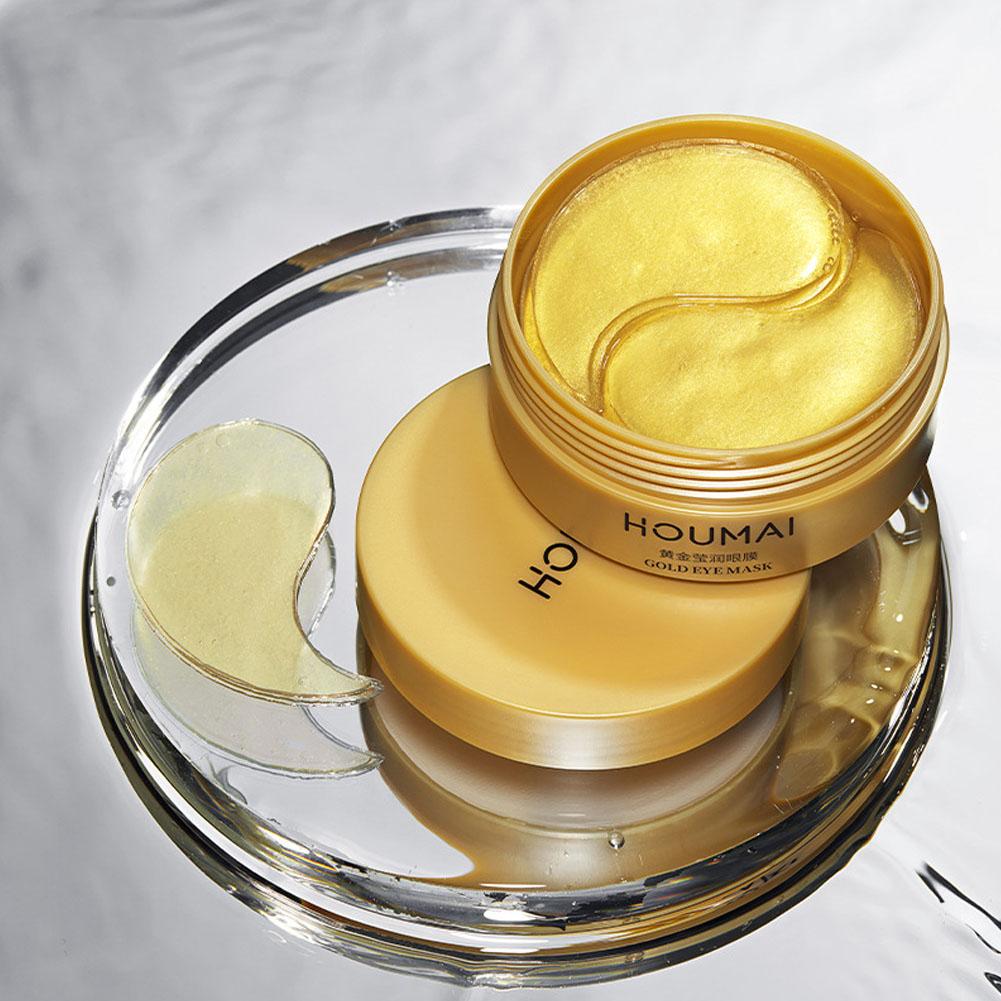 24K 골드 아이 마스크 80g 하이드레이팅 및 모이스 - Luxury Gold Skincare 리뷰 및 가격