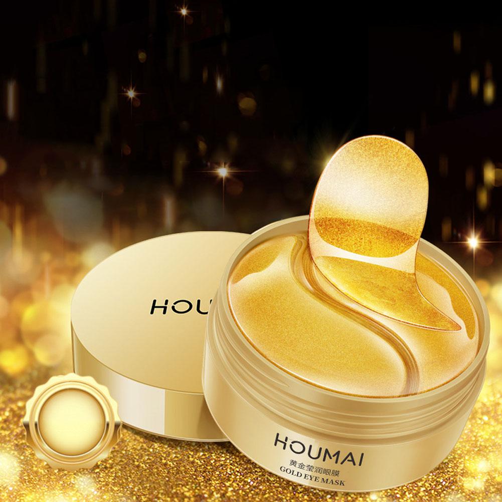 24K 골드 아이 마스크 80g 하이드레이팅 및 모이스 - Luxury Gold Skincare 리뷰 및 가격