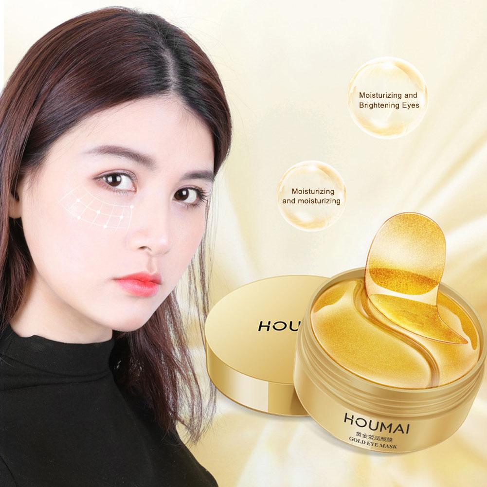 24K 골드 아이 마스크 80g 하이드레이팅 및 모이스 - Luxury Gold Skincare 리뷰 및 가격