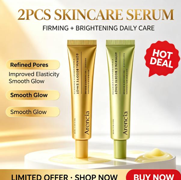 아렌시아 부스터 샷 세럼 2개 비타민 C & 레티날 페 - Exosome Serum Ampoule 리뷰 및 가격