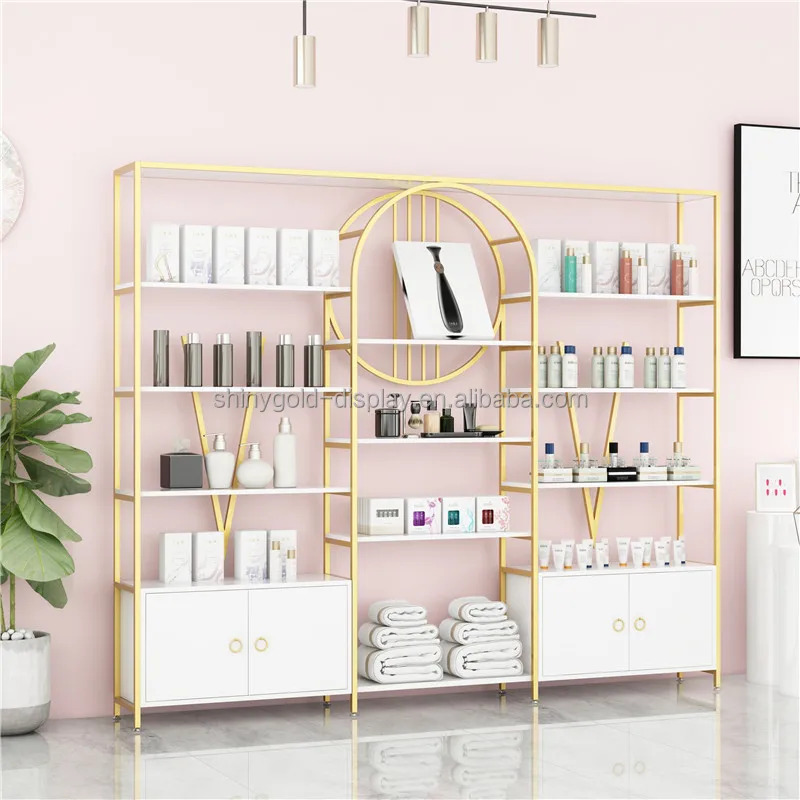 맞춤형 고급 화장품 스킨케어 제품 진열대 향수 매장 인 - Luxury Gold Skincare 리뷰 및 가격