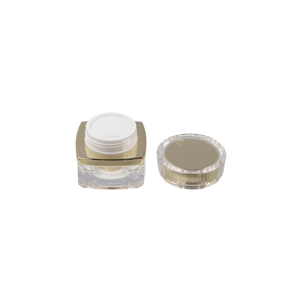 리필 가능한 고급 페이스 크림 용기 골드 퍼플 5-50 - Luxury Gold Skincare 리뷰 및 가격
