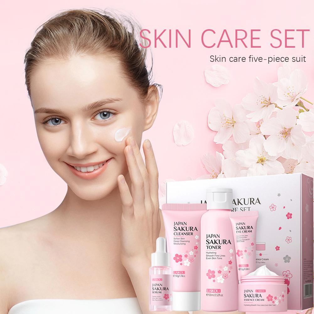 사쿠라 스킨 케어 세트, 페이스 크림 세럼 토너, 페이 - Luxury Skincare Wholesale 리뷰 및 가격