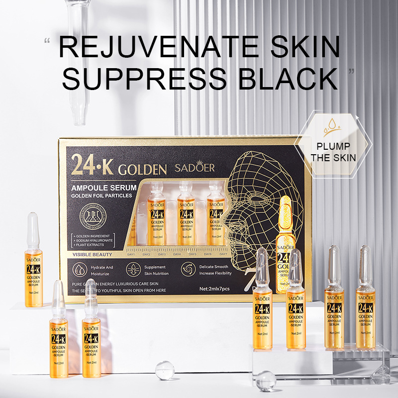 7개/세트 사도어 앰플 비타민 C 24K 골드 히알루론 - Luxury Skincare Wholesale 리뷰 및 가격