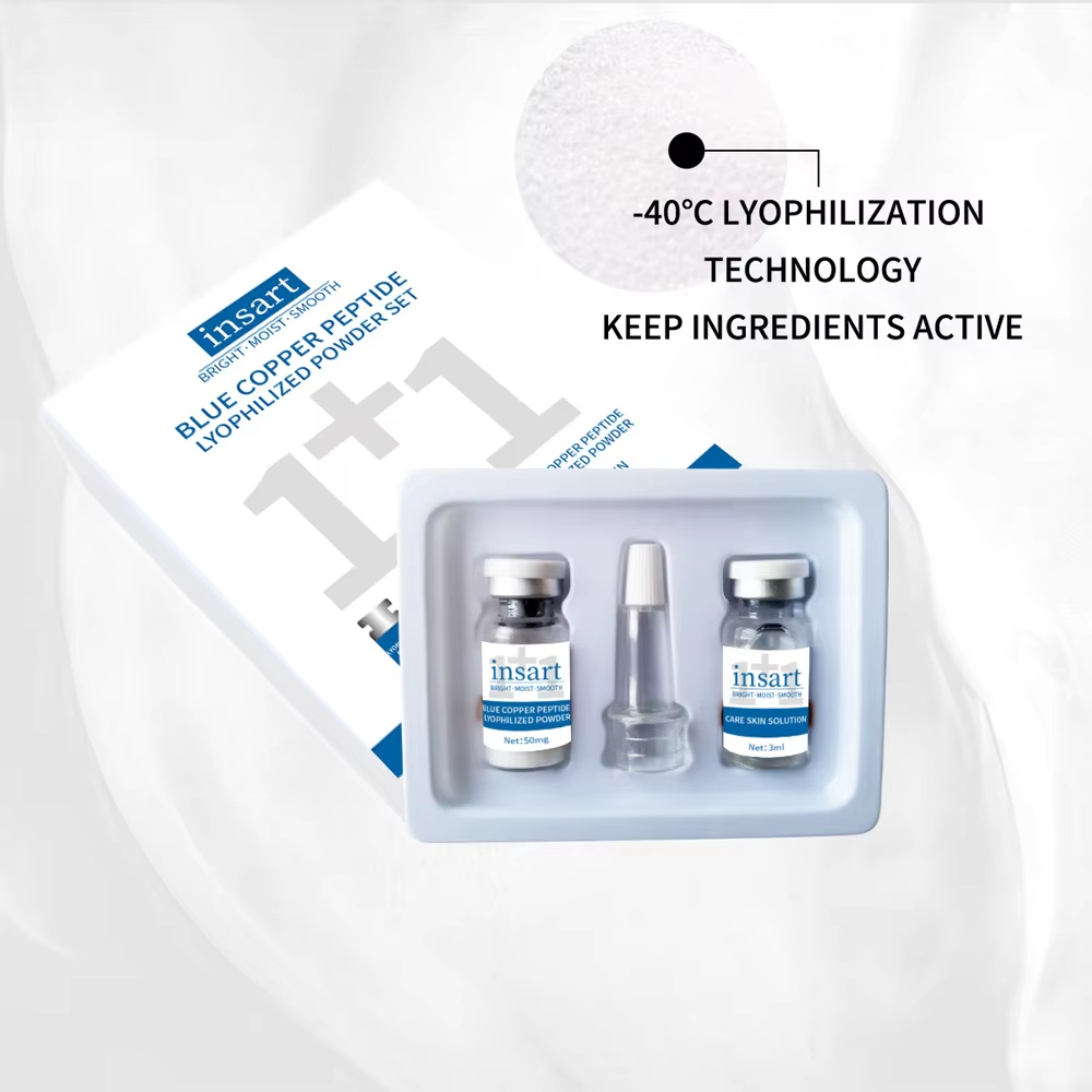 블루 코퍼 펩타이드 동결건조 파우더 키트 GHK-Cu  - Oligopeptide Wrinkle 리뷰 및 가격